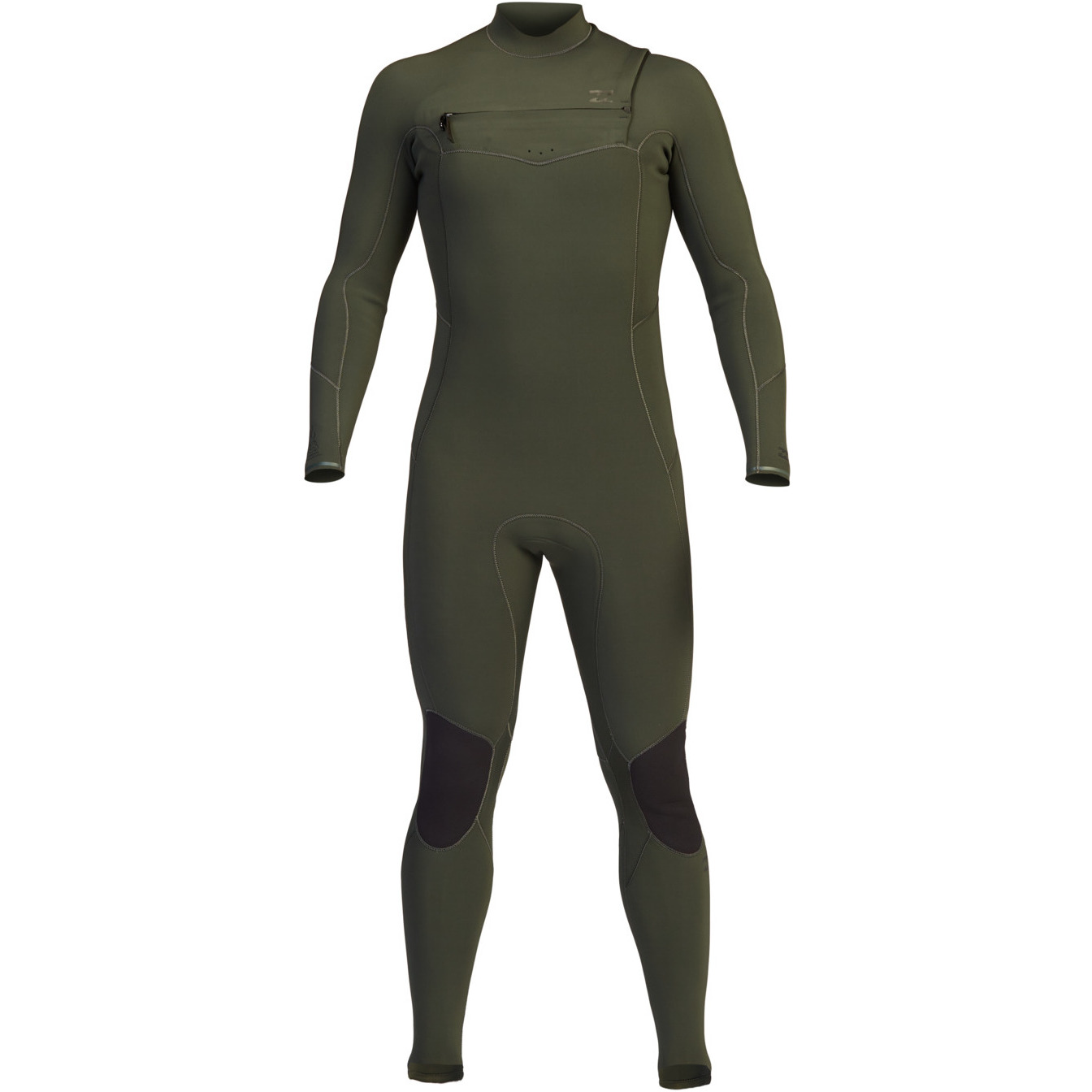 2022 Billabong Mens Absolute 5/4mm GBS Chest Zip Wetsuit Z45M18 - Military